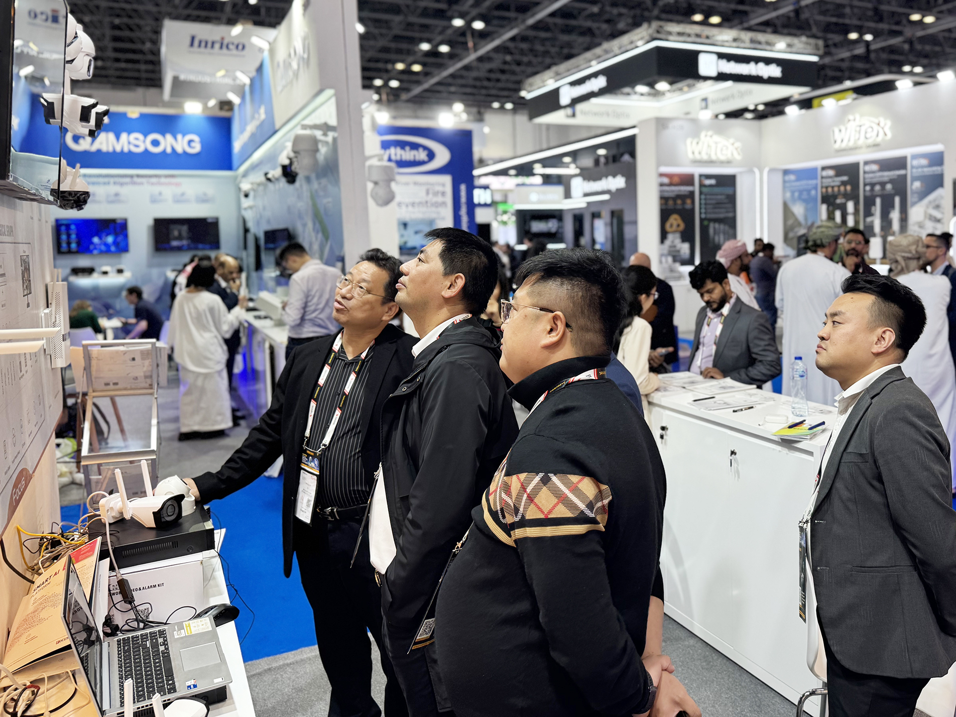Meian Technology's First New Year Exhibition: Dubai Exhibits
